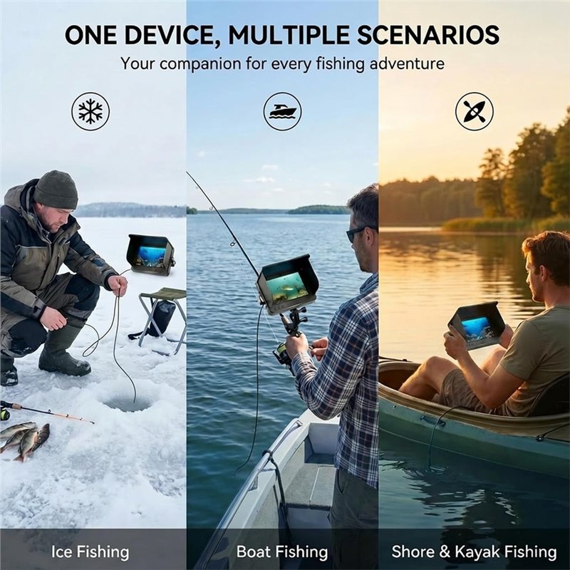 A64T-Underwater Fishing Finder - огляд і ціна Fish Finder Portable