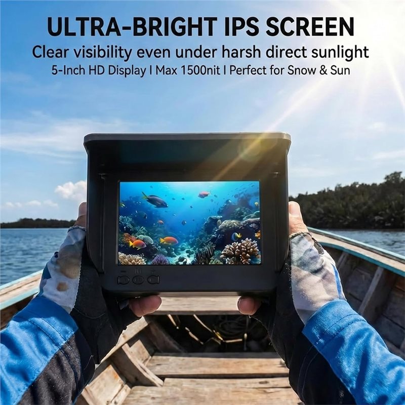 A64T-Underwater Fishing Finder - огляд і ціна Fish Finder Portable