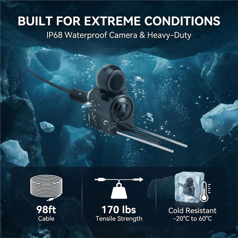 A64T-Underwater Fishing Finder - огляд і ціна Fish Finder Portable