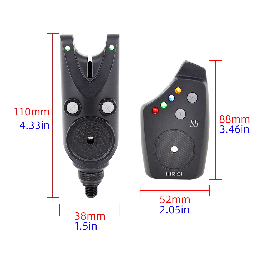 Hirisi S6 Wireless Carp Fishin - огляд і ціна Bite Indicator