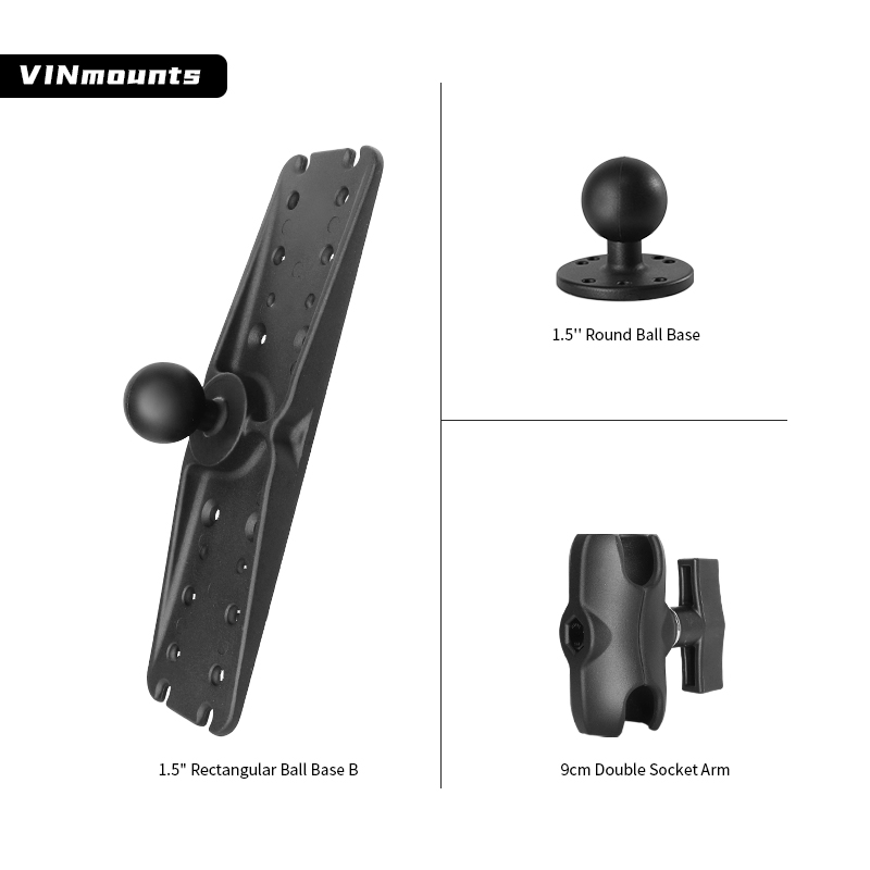 Aluminum Fish Finder Mount wit - огляд і ціна Fish Finder Mount